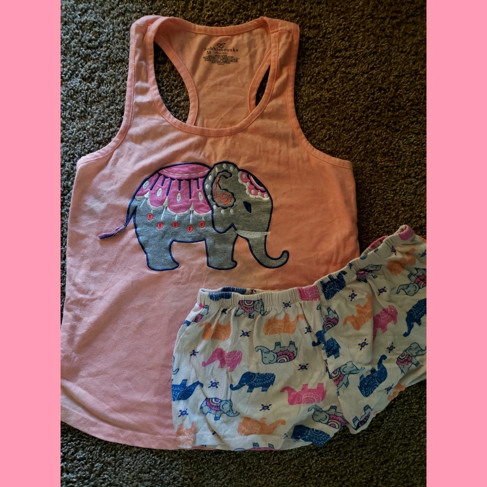 Elephant pajama set